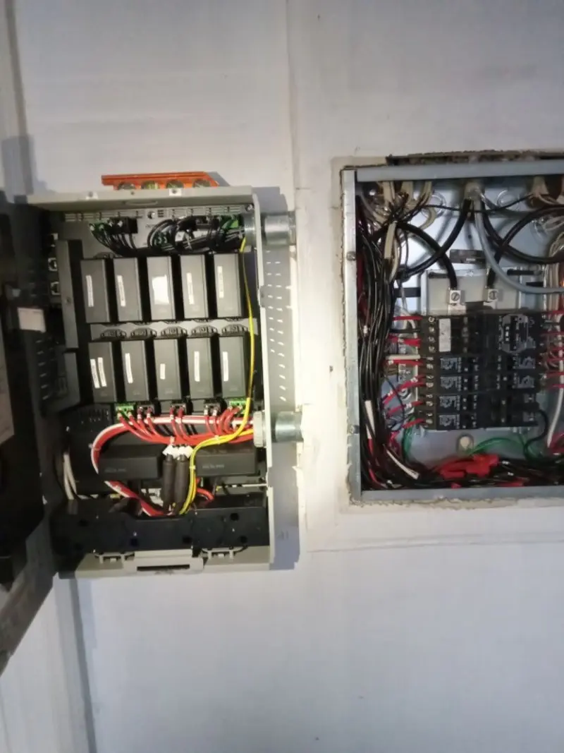 Electrical panel upgrade completed for Commercial Electrician Services in Queensbury